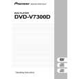 PIONEER DVD-V7300D/YP/RD Instrukcja Obsługi