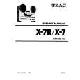 TEAC X7/R Instrukcja Serwisowa
