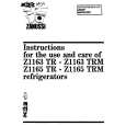 AEG Z1163TRM Instrukcja Obsługi
