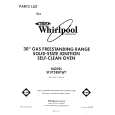 WHIRLPOOL SF375BEPW7 Katalog Części