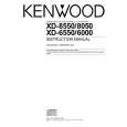 KENWOOD XD-6550 Instrukcja Obsługi