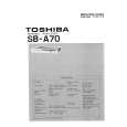 TOSHIBA SB-A70 Instrukcja Serwisowa