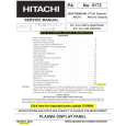 HITACHI 50HDT55M Instrukcja Serwisowa