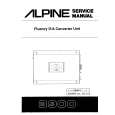ALPINE 3900 Instrukcja Serwisowa
