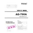 TEAC AG-790A Instrukcja Serwisowa