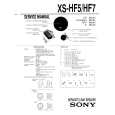 SONY XS-HF7 Instrukcja Serwisowa
