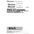 PIONEER PRS-D1200SPL/XS/UC Instrukcja Serwisowa