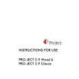 PRO-JECT PRO-JECT29WOOD Instrukcja Obsługi