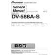 PIONEER DV-588A-S/KUXTL/CA Instrukcja Serwisowa