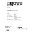 BOSS FV-50H Instrukcja Obsługi