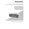 PANASONIC CQDPX95EUC Instrukcja Obsługi
