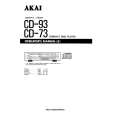AKAI CD-73 Instrukcja Obsługi