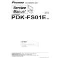 PIONEER PDK-FS01E/E6 Instrukcja Serwisowa