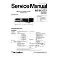 TECHNICS RSM253X Instrukcja Serwisowa