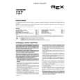 REX-ELECTROLUX FI160FR Instrukcja Obsługi