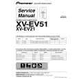 PIONEER XV-EV51/ZKXJ Instrukcja Serwisowa