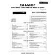 SHARP DXZ2000HBK Instrukcja Serwisowa