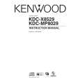 KENWOOD KDC-X8529 Instrukcja Obsługi