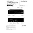 KENWOOD DP-R892 Instrukcja Serwisowa