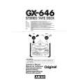 AKAI GX-646 Instrukcja Obsługi