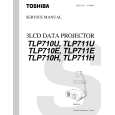 TOSHIBA TLP710U,E,H Instrukcja Serwisowa