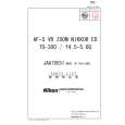 NIKON AF-S VR ZOOM-NIKKOR ED 70-300 F4.5-5.6G Katalog Części