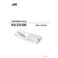 JVC KA-DV300 Podręcznik Użytkownika