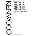 KENWOOD KRC-854RL Instrukcja Obsługi