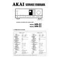 AKAI AM-52 Instrukcja Serwisowa
