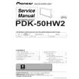 PIONEER PDK-50HW2A/UCYVLDP Instrukcja Serwisowa