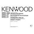 KENWOOD KRC-31 Instrukcja Obsługi
