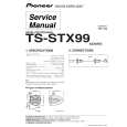 PIONEER TS-STX99/XCN/CN5 Instrukcja Serwisowa