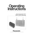 PANASONIC WXC910 Instrukcja Obsługi