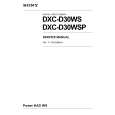 SONY DXC-D30WSP Instrukcja Serwisowa