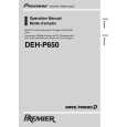 PIONEER DEH-P650/XN/UC Instrukcja Obsługi