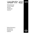 AEG Vampyr402 Instrukcja Obsługi