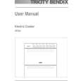 TRICITY BENDIX SE402W Instrukcja Obsługi