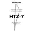 PIONEER HTZ-7 Instrukcja Obsługi
