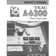 TEAC A6300 Instrukcja Obsługi