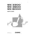 CASIO WK-8000 Podręcznik Użytkownika