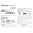PIONEER DVR-111CHG/BXV/CN5 Instrukcja Obsługi
