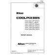 NIKON COOLPIX885 Instrukcja Serwisowa