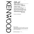 KENWOOD CPJ7 Instrukcja Obsługi