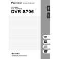 PIONEER DVR-S706/XV/CN Instrukcja Obsługi