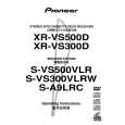 PIONEER XR-VS300D/DLXJN/NC Instrukcja Obsługi