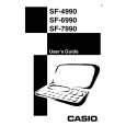 CASIO SF-7990 Podręcznik Użytkownika