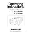 PANASONIC PTD9500U Instrukcja Obsługi