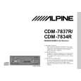 ALPINE CDM7834R Instrukcja Obsługi