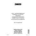 ZANUSSI ZD22/6B Instrukcja Obsługi
