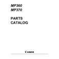 CANON MP360 Katalog Części
